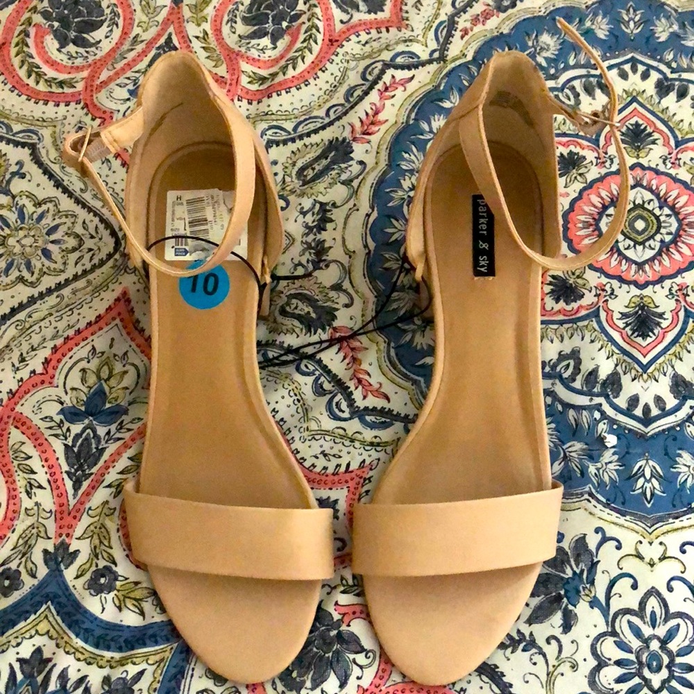 Tan High High Heels